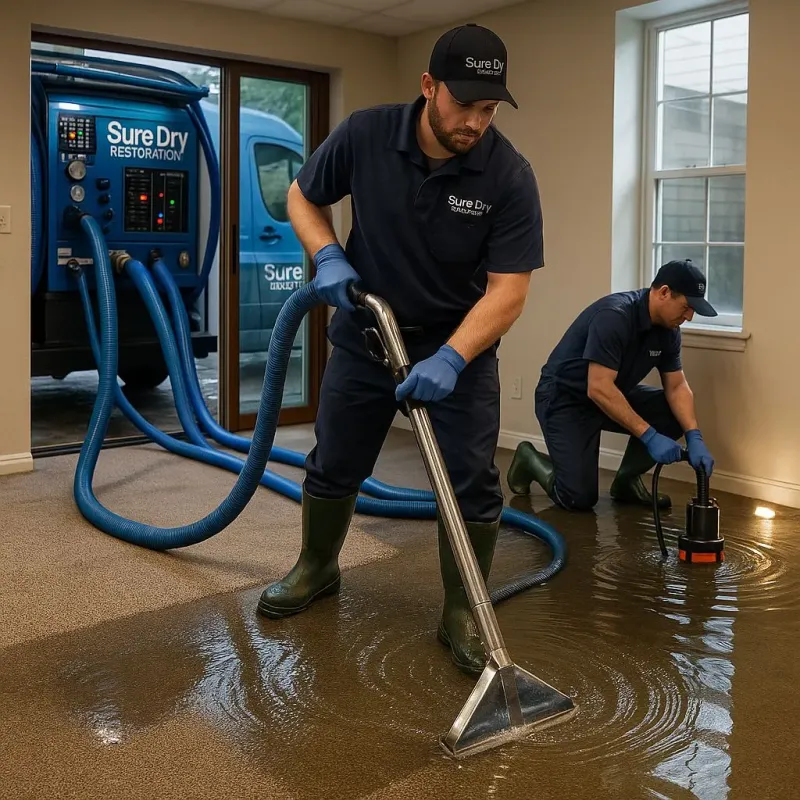 Water Extraction and Removal process in Riverview, FL